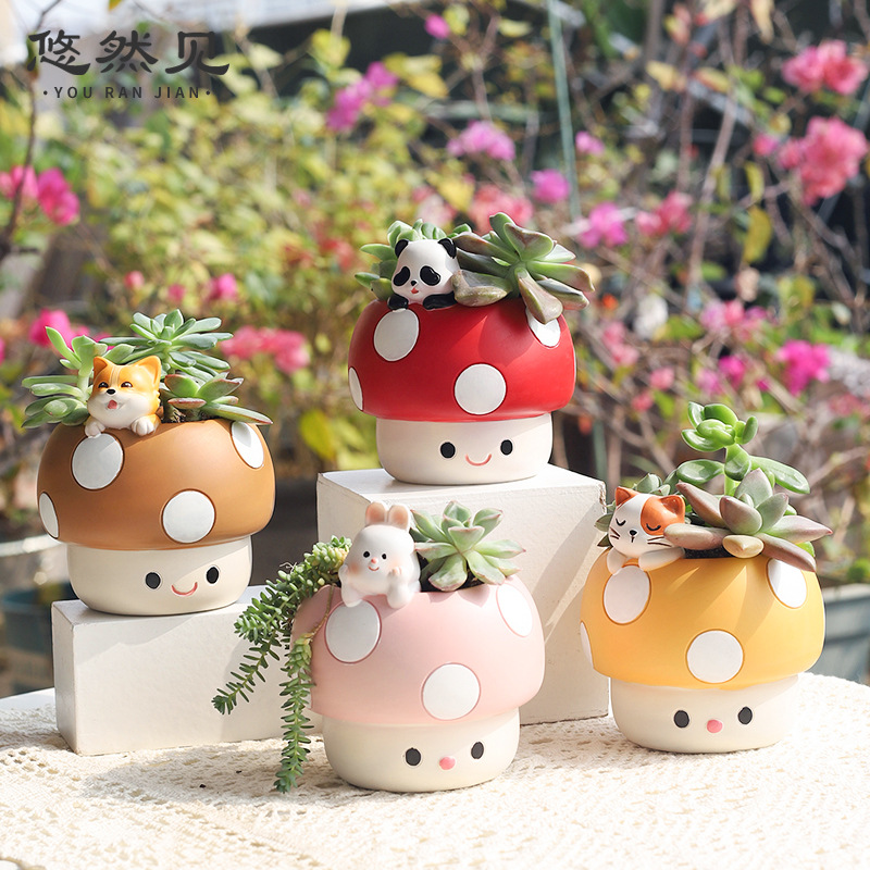 Bonsai Garden Youtube - Pot de fleurs en forme de