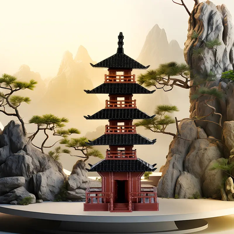Mini Bonsai Zen Garden - 🛒 1 pièce Mini Statue de