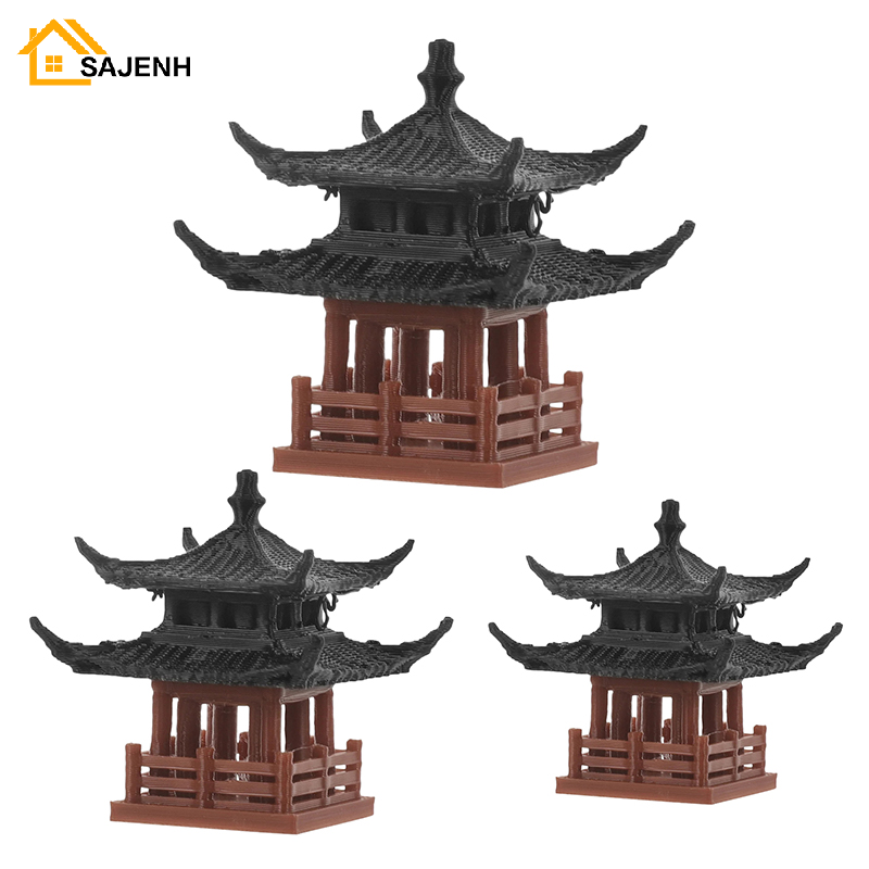 Mini Bonsai Zen Garden - Mini Statue de pagode, décor de