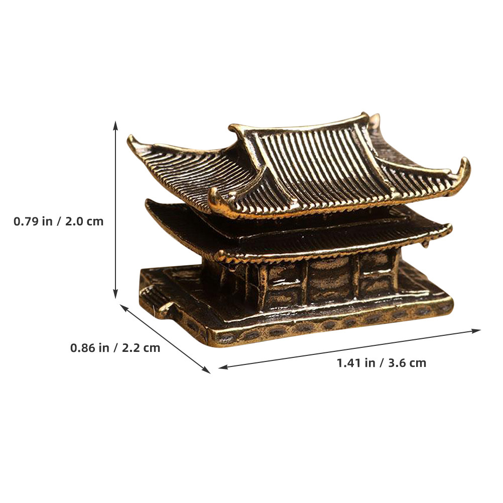 Statue de pagode miniature en  - Mini Bonsai Zen Garden avis et prix