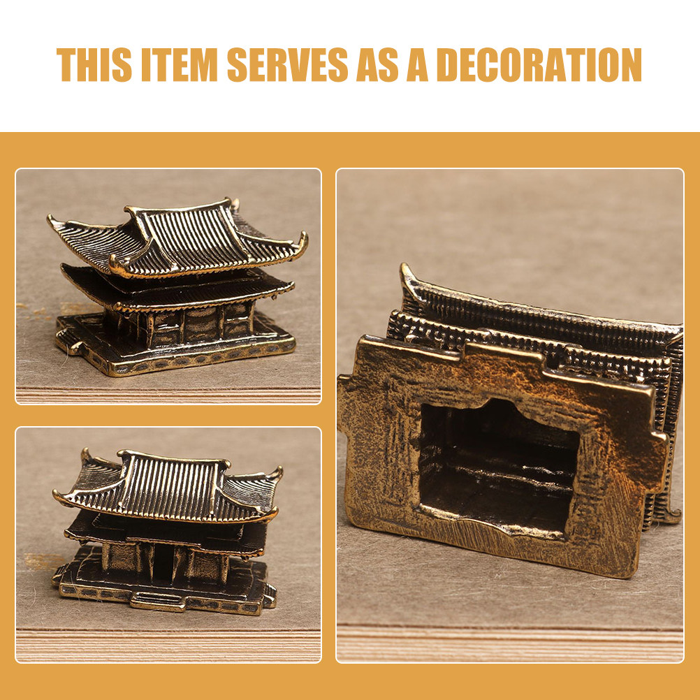 Statue de pagode miniature en  - Mini Bonsai Zen Garden avis et prix