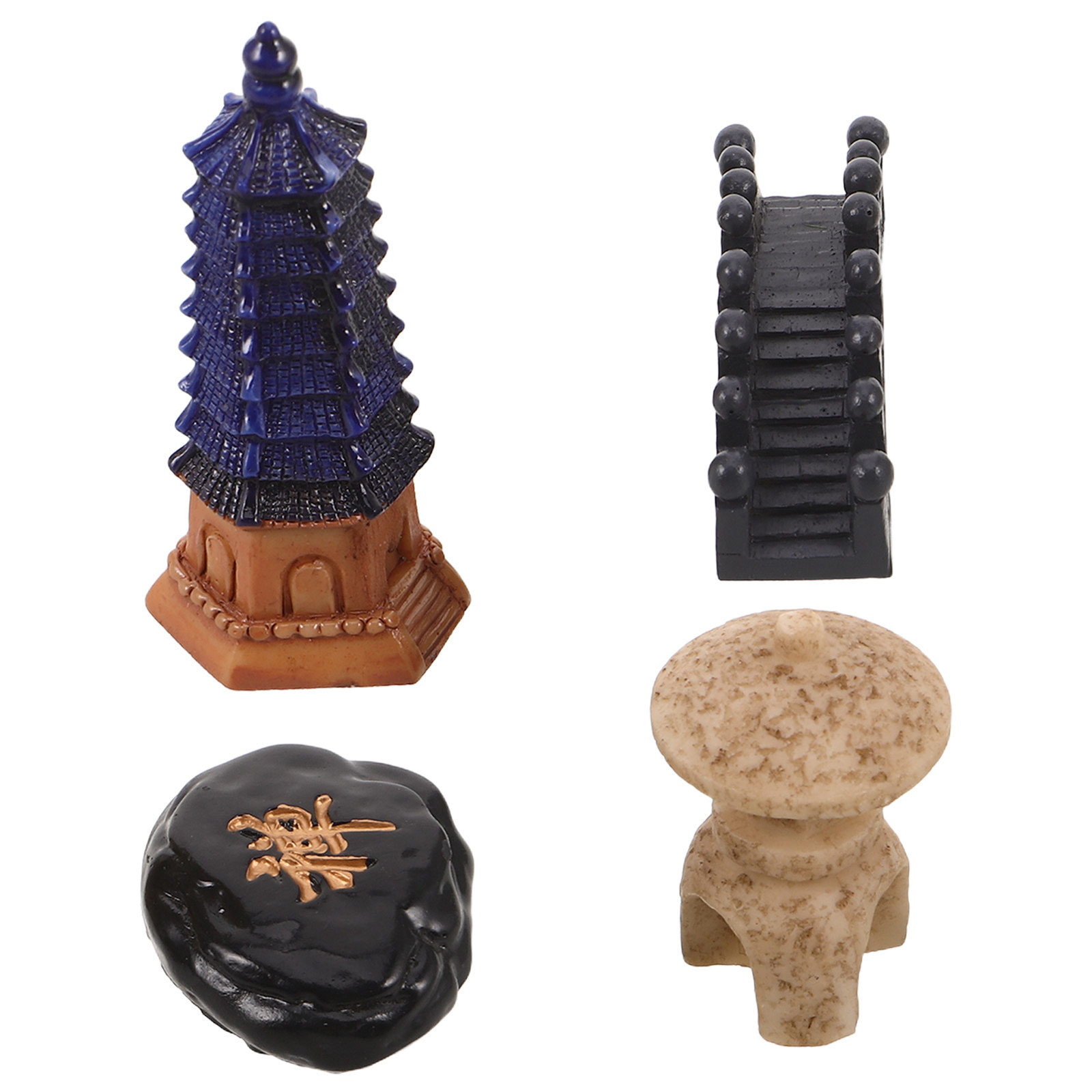 Ensemble de 4 mini statues de  - Mini Bonsai Zen Garden avis et prix