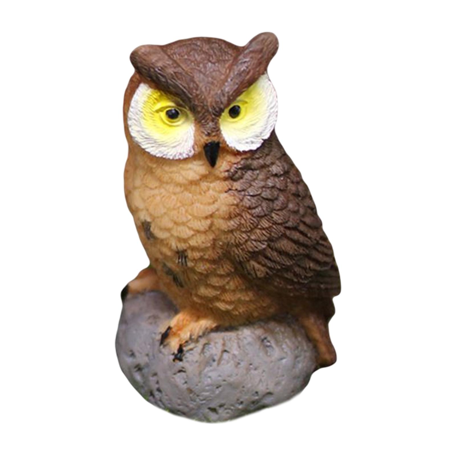 Mini figurine de hibou en rési - Mini Bonsai Zen Garden avis et prix