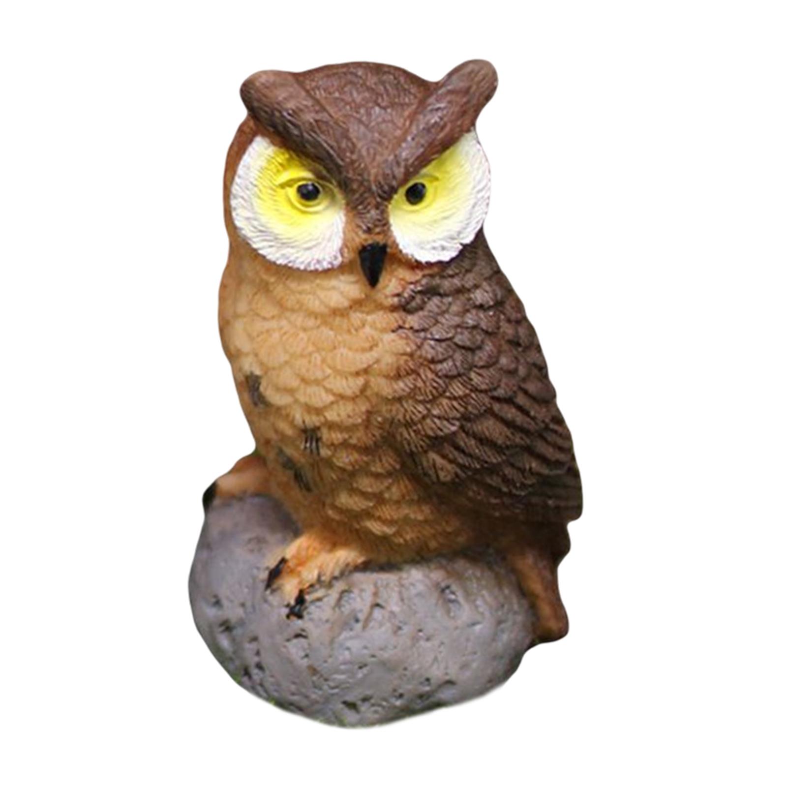 Mini figurine de hibou en rési - Mini Bonsai Zen Garden avis et prix