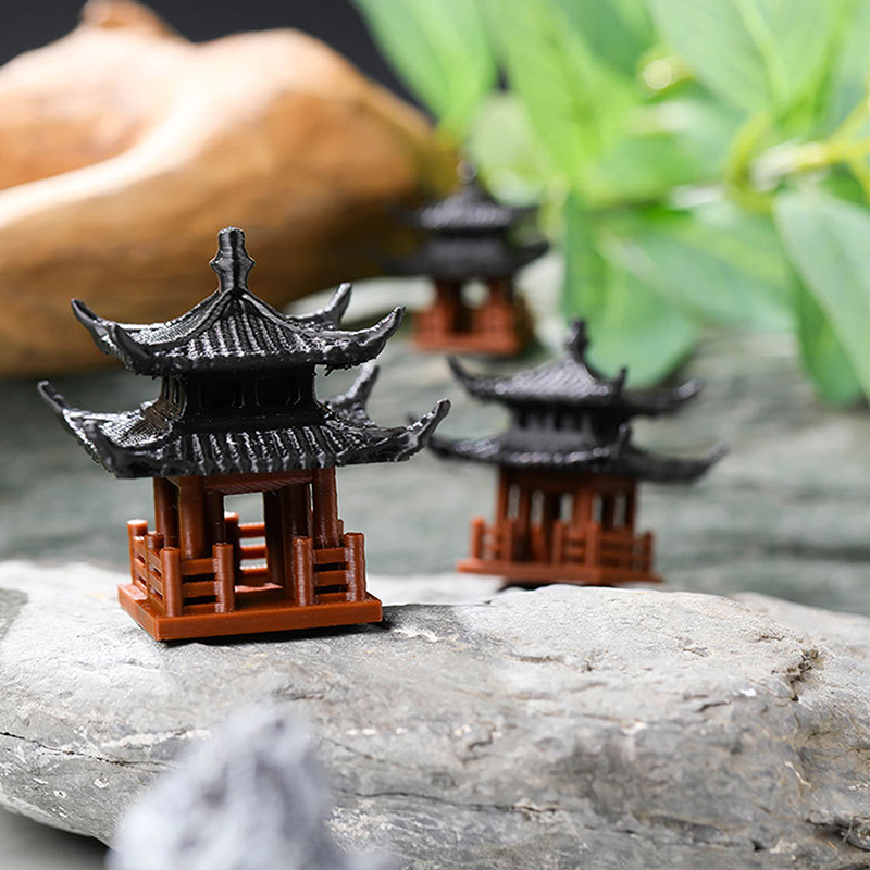 Mini Statue de pagode, décor d - Mini Bonsai Zen Garden avis et prix